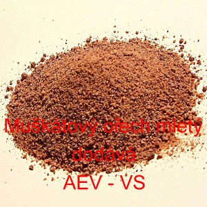 Mu&scaron;k&aacute;tov&yacute; ořech mlet&yacute;