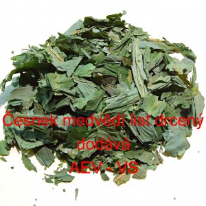 Česnek medvěd&iacute; list drcen&yacute;