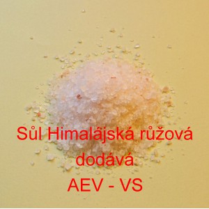 Sůl Himal&aacute;jsk&aacute; růžov&aacute;