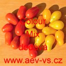 Rajče tyčkov&eacute; Hru&scaron;tičky Colour Mix