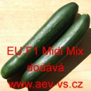 Okurka set&aacute; sal&aacute;tov&aacute; hybridn&iacute; "hadovka" do sklen&iacute;ku EU F1 Midi Mix